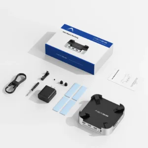 40Gbps Mac mini M4 Hub & Stand with NVMe SSD Enclosure 11