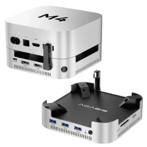 40Gbps Mac mini M4 Hub & Stand with NVMe SSD Enclosure 2
