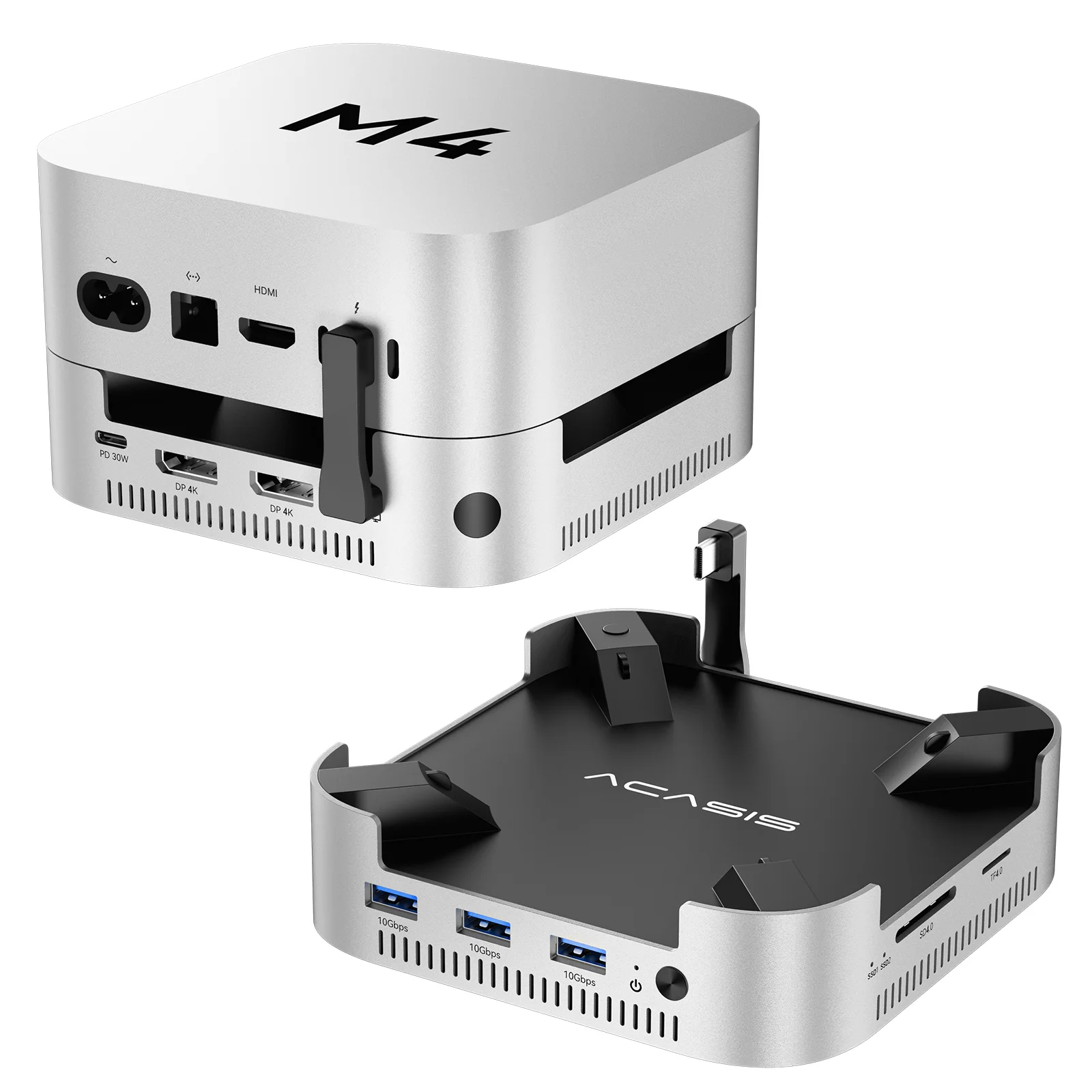 40Gbps Mac mini M4 Hub & Stand with NVMe SSD Enclosure 2 40Gbps Mac mini M4 Hub & Stand with NVMe SSD Enclosure 2
