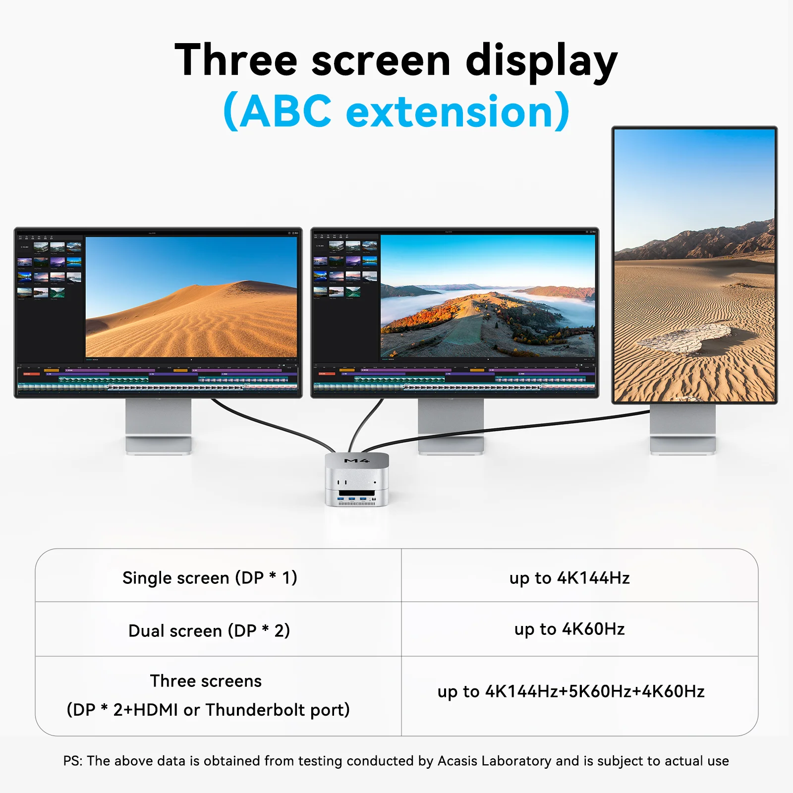 40Gbps Mac mini M4 Hub & Stand with NVMe SSD Enclosure 8 40Gbps Mac mini M4 Hub & Stand with NVMe SSD Enclosure 8