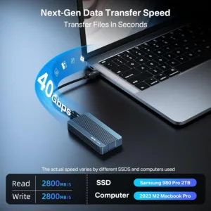 Acasis40GbpsM.2NVMeThunderbolt34USB4SSDEnclosurewithBuilt-inFan_7