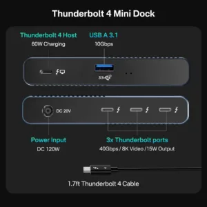 Acasis5-in-1Thunderbolt4_Single8KorDual4K60HzDisplay_3XThunderbolt440Gbs_1xUSBA_10Gbs_ 2