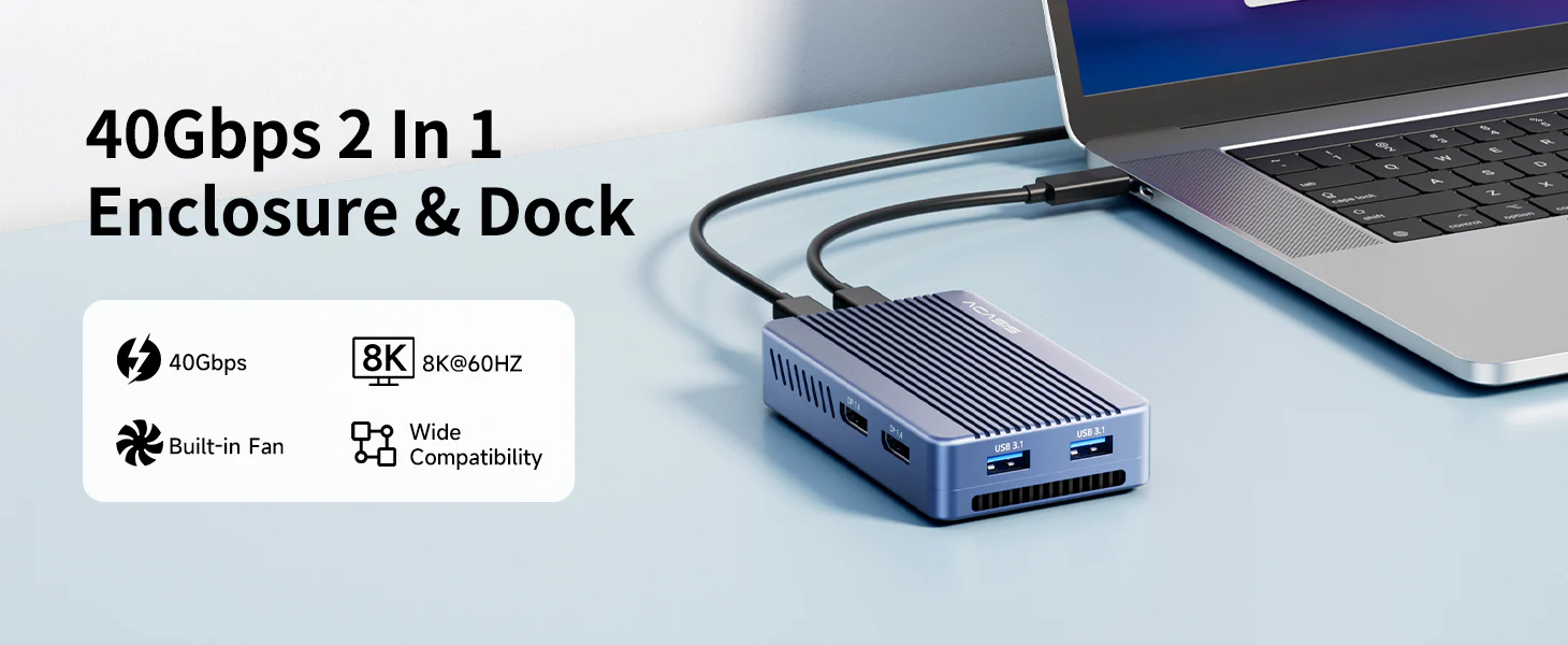 Acasis6-in-140GbpsM.2NVMESSDEnclosure_DockingStationDP8K60HzCompatiblewithThunderbolt