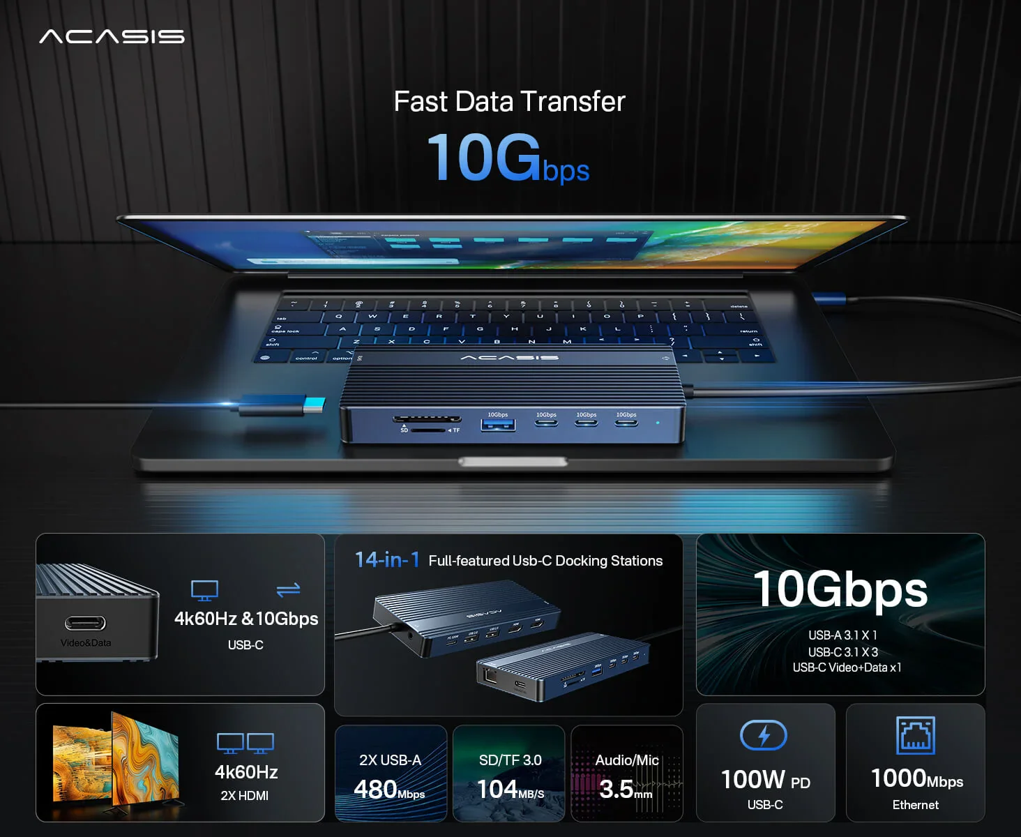 Acasis_14_Ports_4K_60Hz_Laptop_Docking_Station_with_PD_100W_Charging_DS0203_1