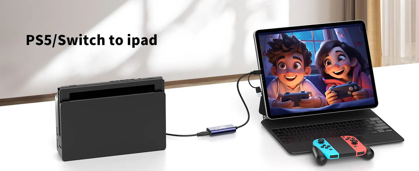 ACASIS4KHDMICaptureCardUSB3.0HDMItoUSB-AC1080P60FPS_VC-001-Gametoipad