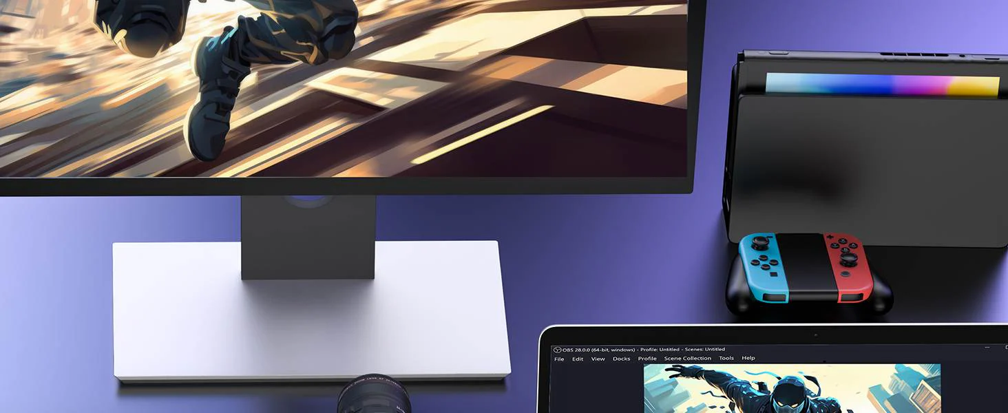 ACASIS4KHDMICaptureCardUSB3.0HDMItoUSB-AC1080P60FPS_VC-001-UsingtheScene-1