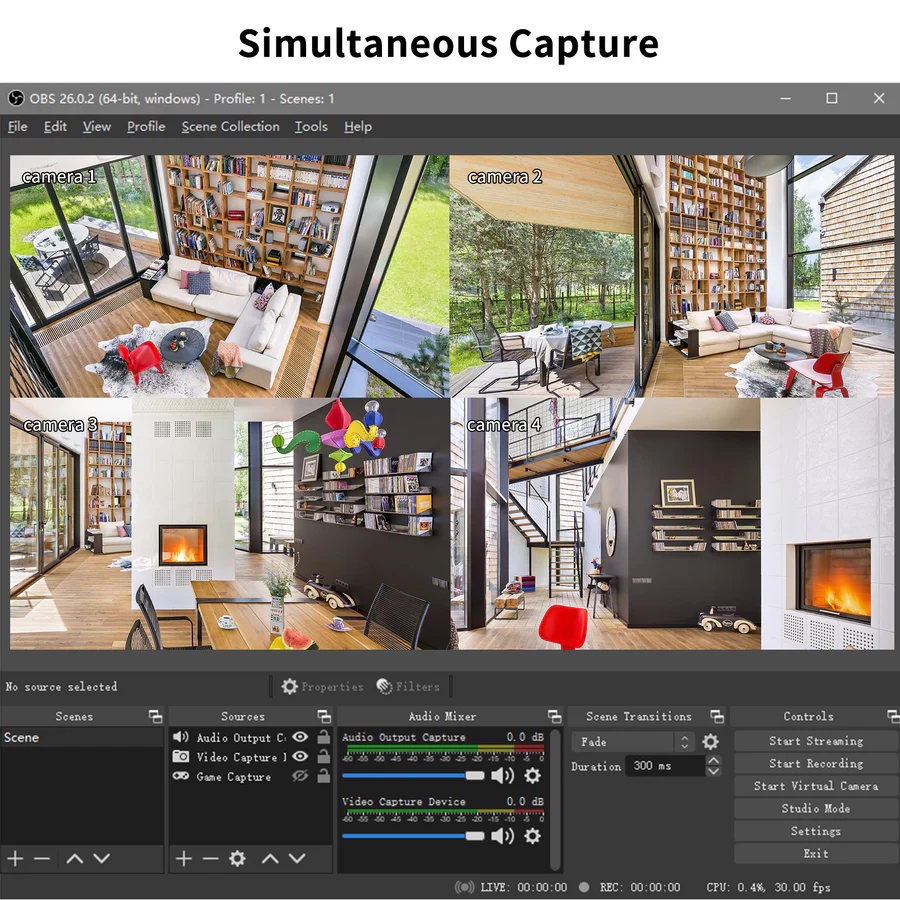 AcasisQuadHDMIPCIeVideoCaptureCard1080P60FPS4Channel_AC-4HDMI 4