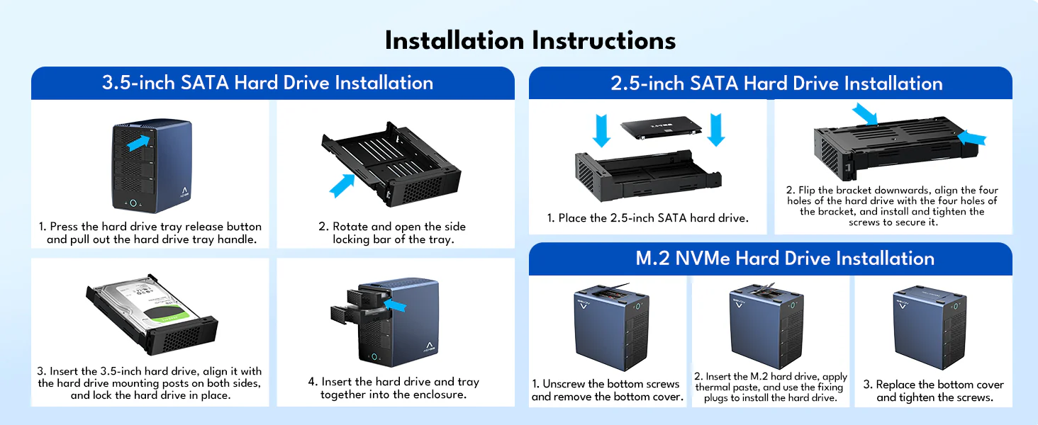 7_Acasis_40Gbps_6-bay_Hybrid_Array_SATA_NVMe_Enclosure_H006_3