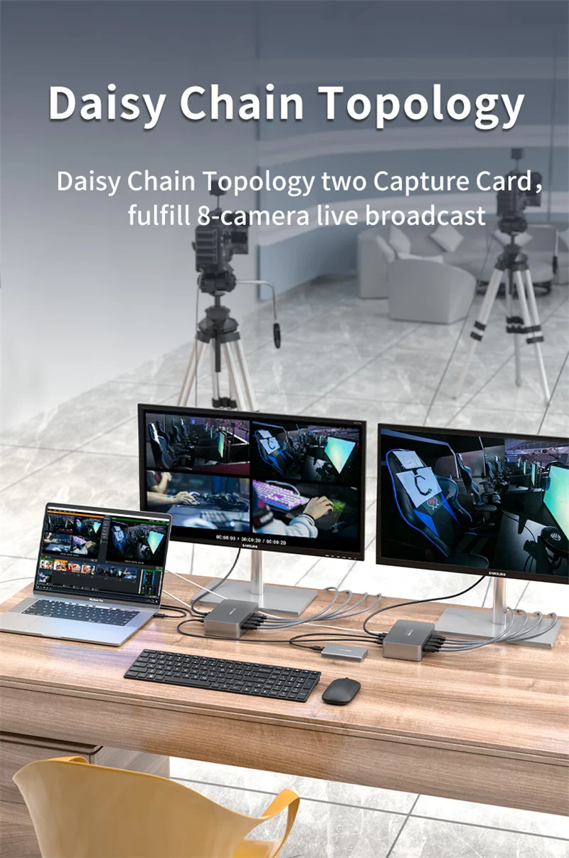 ACASISThunderbolt3QuadHDMIChannelVideoCaptureCard4HDMIinputs1080p60FullHD_4K60_AC-TP4HD_6