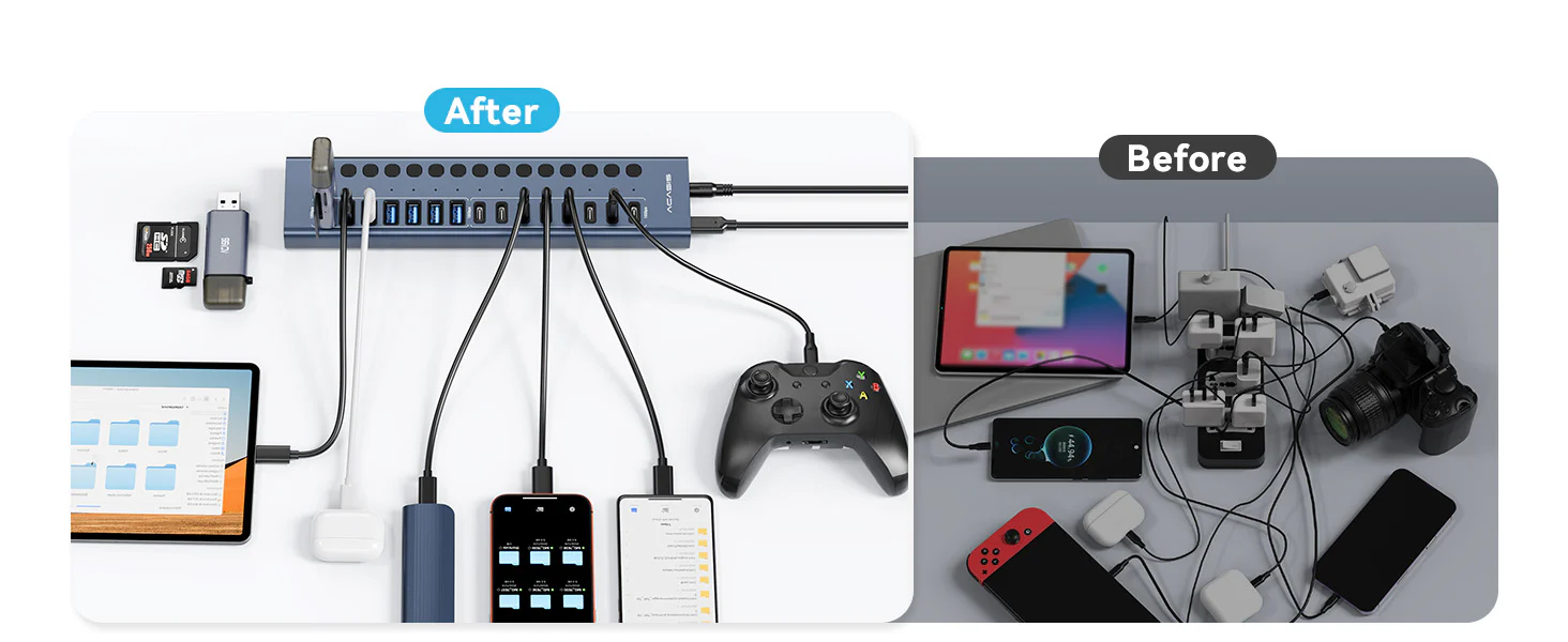 Acasis16Port10GbpsUSB3.2HubPowered_8USB-A_8USB-CPorts_9