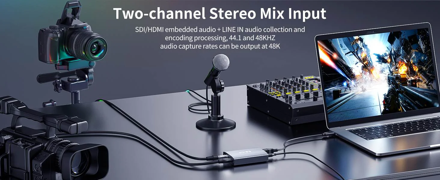 Acasis2ChannelSDIHDMI-CompatibleHDVideoUSB3.0CaptureCard-6