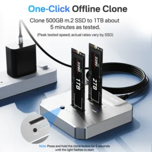 AcasisM.2SSDDuplicatorwith20GbpsNVMeClonerDual-BaySSDEnclosure_4