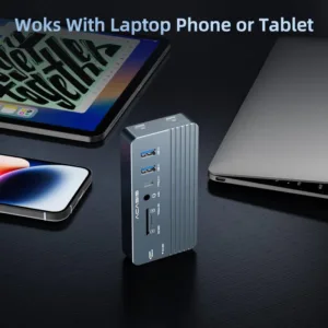 AcasisSwappableHigh-SpeedSSDStorage_10-In-1HubDockingStation_7